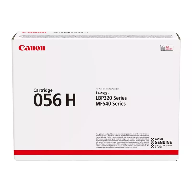 Canon 056H tonera kārtridžs 1 gab. Oriģināls Melns