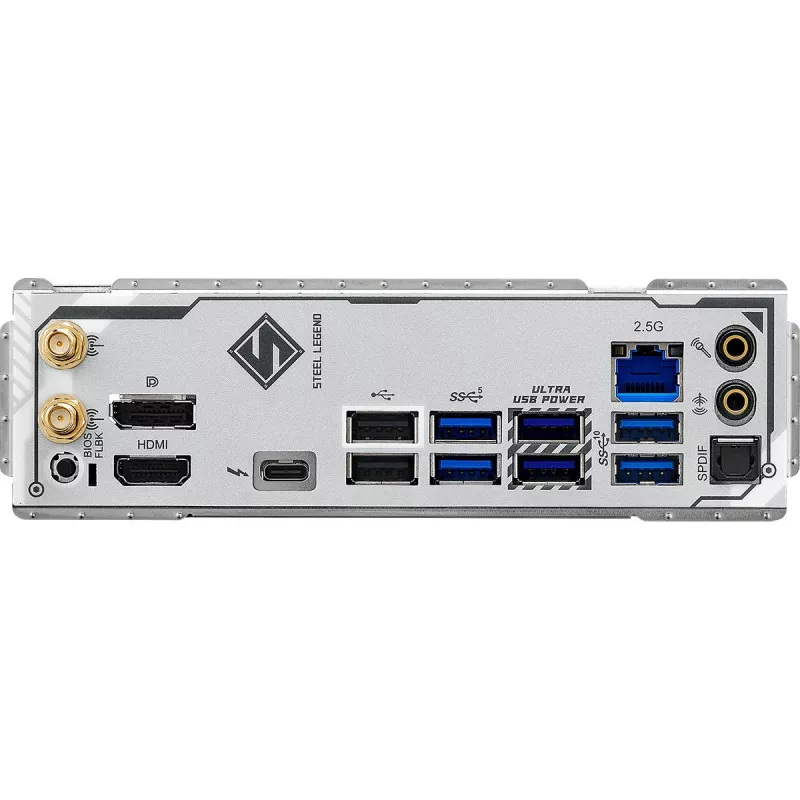 Mātesplate ASRock B860M Steel Legend WiFi — Intel B860, LGA 1851, micro‑ATX, DDR5, 4 DIMM, Wi‑Fi 6E, 2.5GbE