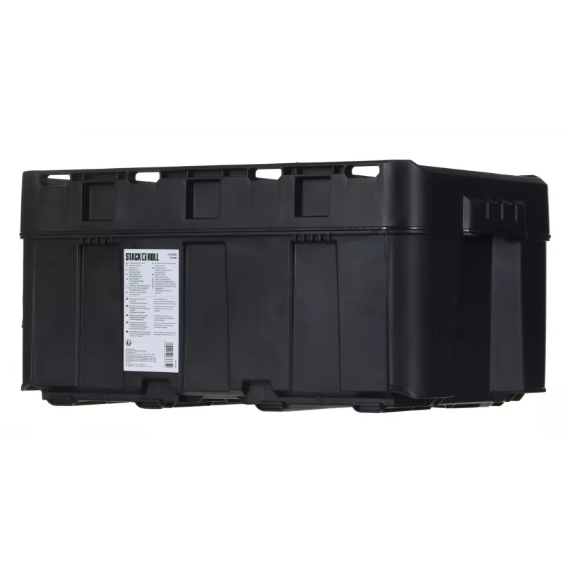 KETER Stack'N'Roll instrumentu kaste (17210831/253380) ar 3 organizatoriem, melna