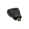 Akasa AK-CBHD22-BK Video kabeļa adapteris HDMI A tips (standarta) HDMI D tips (mikrofons) melns (AK-CBHD22-BK)