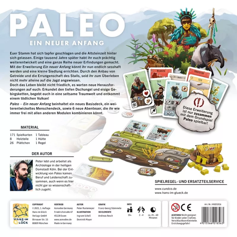 Paleo - Jauns Sākums, galda spēles paplašinājums