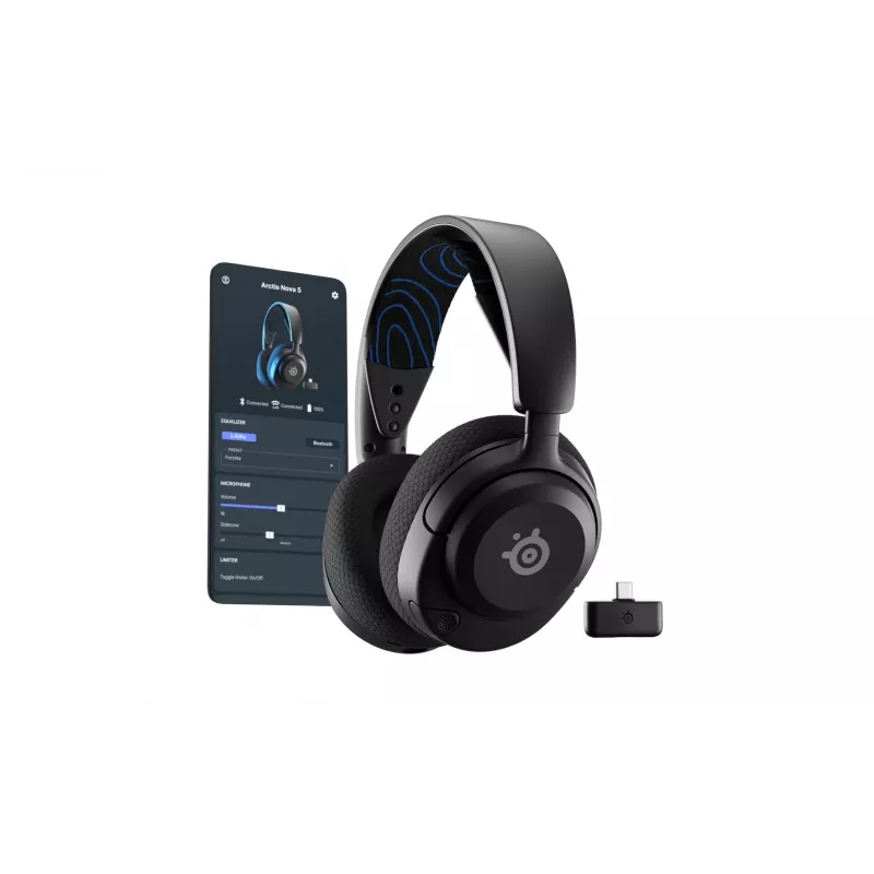 Austiņas Steelseries Arctis Nova 5P Wireless