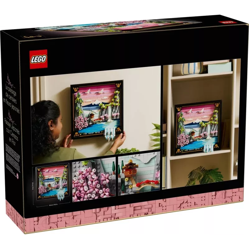 LEGO ART 31218 Japāņu ķiršu ziedu ainava