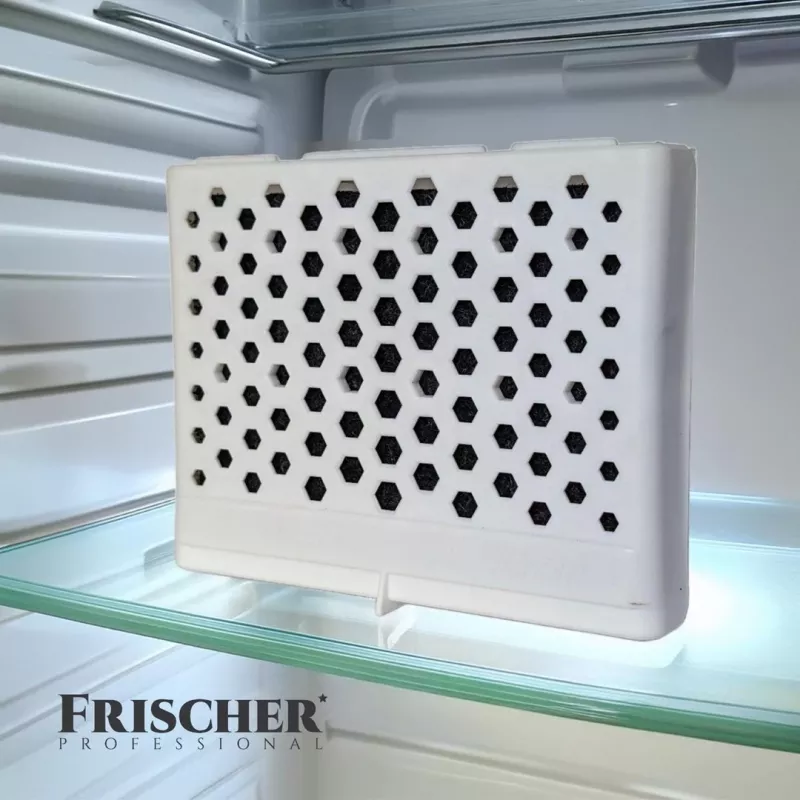 Frischer ledusskapja smaku absorbents