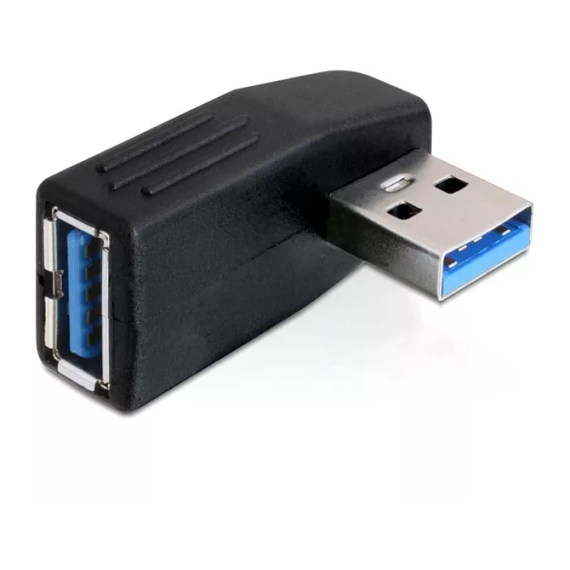 Kabeļu savienotāja adapteris DeLOCK 65341 USB 3.0 Melns