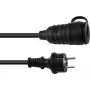 Pagarinātājs EUROLITE 3x1.5 1.5 m — 3 dzīslu 1.5 mm² strāvas kabelis, modelis 30245693
