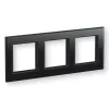 eQ-3 Homematic IP 162150A1 stikla rāmis, 3 vietu, melns