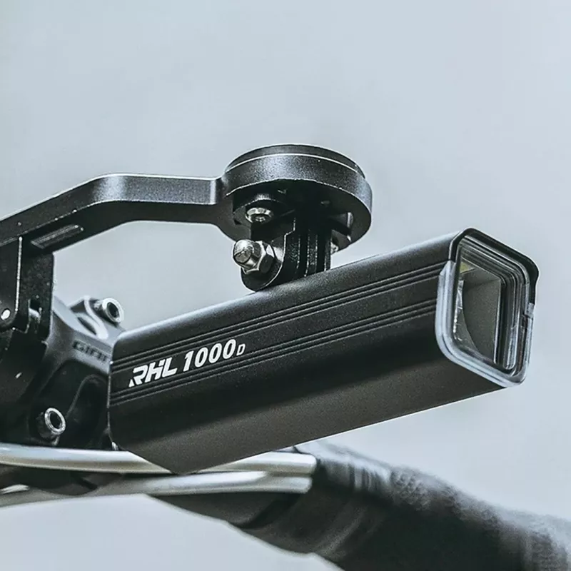 Rockbros RHL1500 priekšējais velosipēda lukturis spidometram/GPS