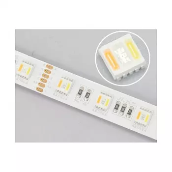 Synergy 21 LED Flex Strip 5050 - 84 RGB DC24V + RGB-WW (RGB-CCT) viena mikroshēma HD IP20
