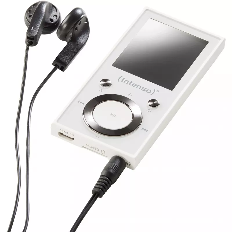 MP3 ATSKAŅOTĀJS 16GB BALTS/3717472 INTENSO