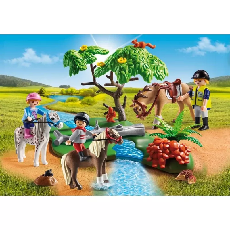 Playmobil Country Horseback Ride - Tier - Country Horseback Ride - 4 Years - Multicolour (5685)