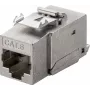 Wentronic Goobay CAT 6 KeyStone RJ45 ligzda, STP ekranēta, 250 MHz - Savienojums: LSA, cinka spiedlieta korpuss (90863)