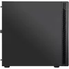 “Silverstone SETA Q1” Midi Tower korpuss, zils