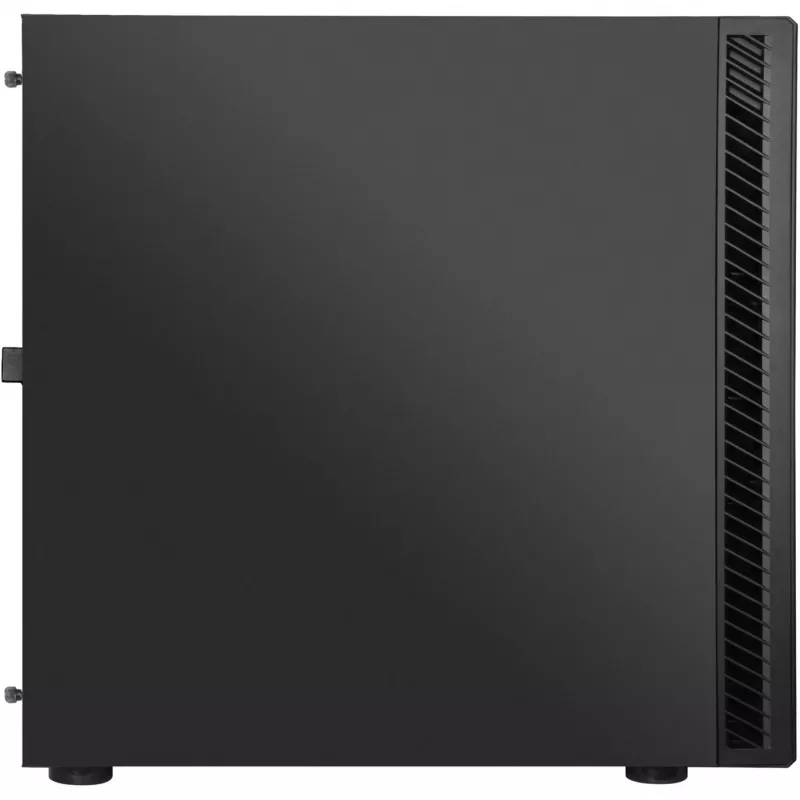 “Silverstone SETA Q1” Midi Tower korpuss, zils