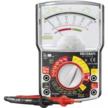 VOLTCRAFT VC-2030A rokas multimetrs analogais CAT III 500 V (VC-2030A)