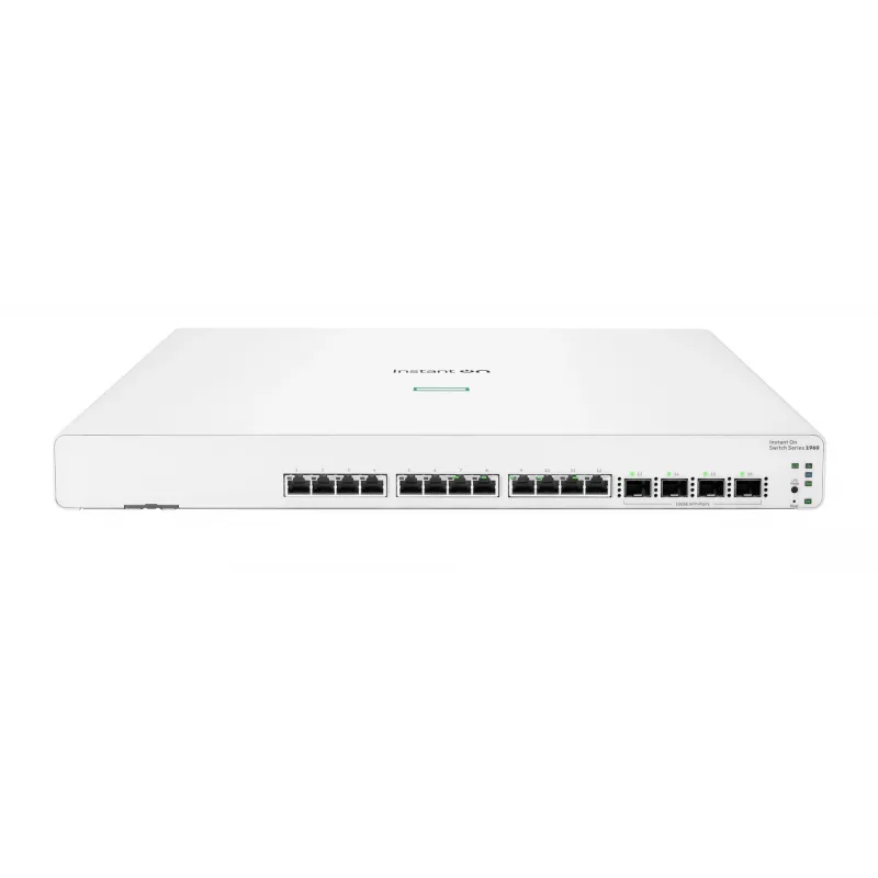 HPE Aruba Networking Instant On slēdzis 12p 10GBT 4p SFP+ 1960