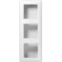 Iebūvējamā sadales kārba JUNG AS 583 A WW, padziļinājumā montējama sadales kārba, 85×227×47 mm, balta