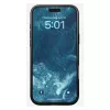 Mobilā tālruņa vāciņš Nomad Modern Leather vāciņš iPhone 16 Pro Max, 6.9 collas (17.5 cm), melns, āda+PC+TPU