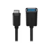 Belkin USB 3.0 Socket 5GBit/s USB-C uz USB-A 1m Pelēks (F2CU036BTBLK)