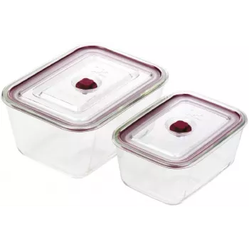 Vakuuma noslēdzēja Jata HREC4205 komplekts ar 800 ml un 3000 ml traukiem