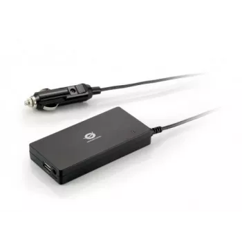 Conceptronic CNB90CAR barošanas adapteris/invertors Auto 90 W Melns
