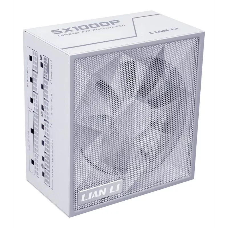 Barošanas bloks Lian Li SX Series 80 PLUS Platinum pilnībā modulārs PCIe 5.1 ATX 3.1 1000 W