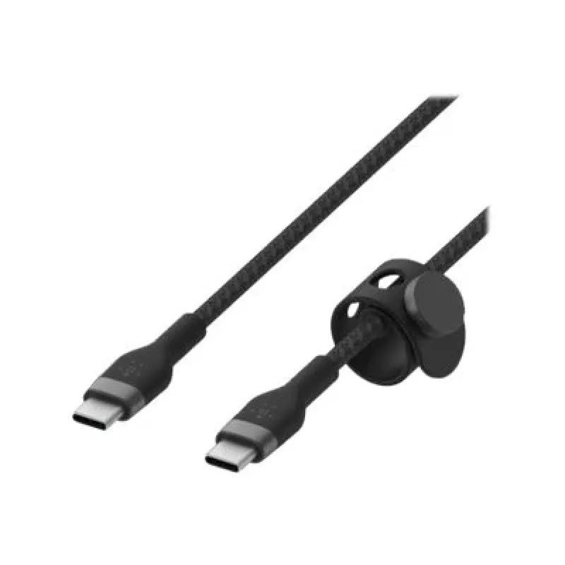 Belkin BOOSTCHARGE PRO Flex USB kabelis 1 m USB 2.0 USB C melns (CAB011BT1MBK)