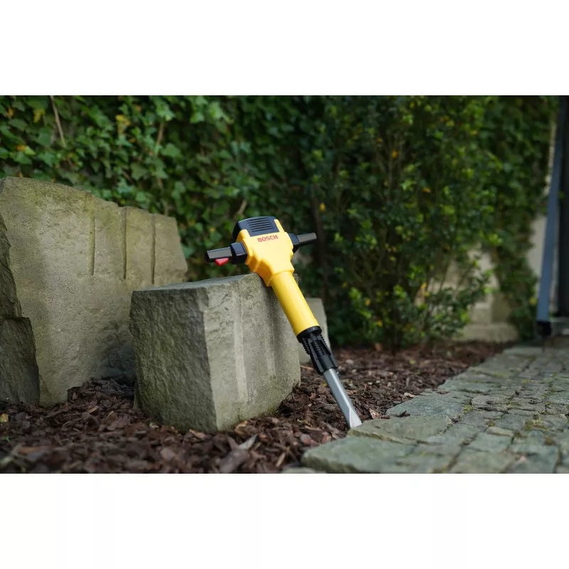Theo Klein 8405 Bosch āmurs ar perforatoru I darbināms ar baterijām un kustību uz augšu un leju I ar motora skaņu un mirgojošu gaismu I izmēri: 28 cm x 7 cm