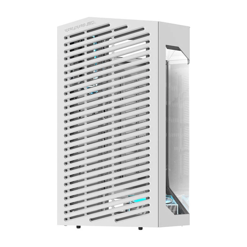 Darkflash DY470 datora korpuss (balts) + 4 ventilatori