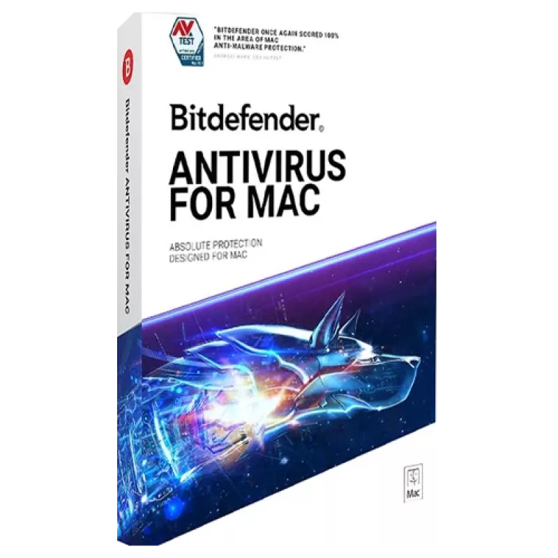 Bitdefender Antivirus Plus | 3 MAC | 1 gads | Tikai ES