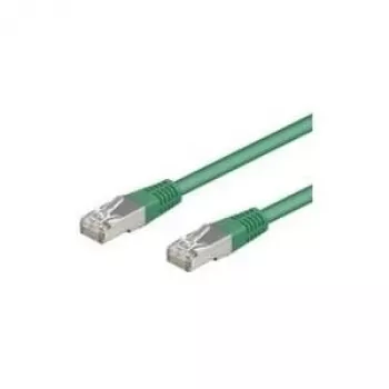 Wentronic goobay - Tīkla kabelis - RJ-45 (v) uz RJ-45 (v) - 3,0 m - SF/UTP - CAT 5e - Liets - Zaļš (68045)