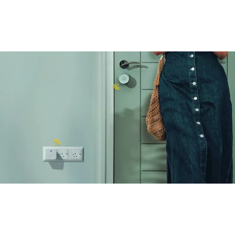 Viedās durvju slēdzene Yale Linus Smart Lock L2 Lite Melna