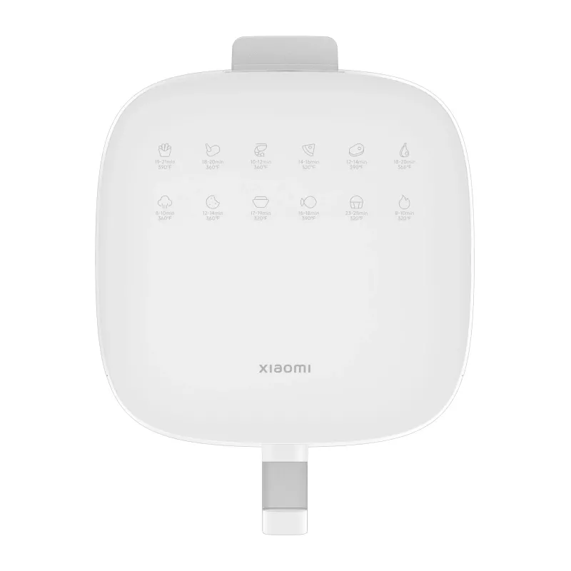 Karstā gaisa fritieris Xiaomi MAF13 — 6 L, 1550 W, 12 programmas, 80–200°C, noņemama nelipīga bļoda, balts