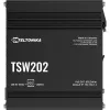 Teltonika TSW202 Pārvaldāms L2 Gigabitu Ethernet (10/100/1000) barošana caur Ethernet (PoE) alumīnijs, zils