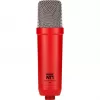 Studijas kondensatora mikrofons RØDE NT1 Signature Red — kardioīds, 20–20000 Hz, -32 dB jutība, XLR (3 kontaktu), 313 g
