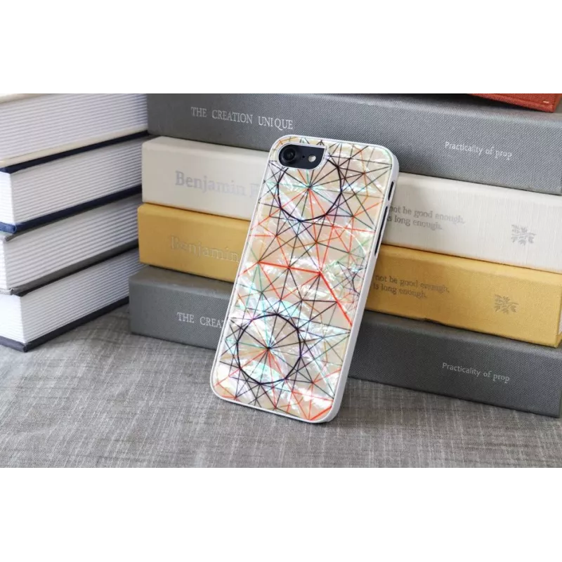 Aizsargmaciņš iKins Apple iPhone 8/7 — artist balta