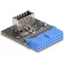 DeLOCK 67174 iekšējais USB Type-E adapteris USB 3.0 19-pin sievišķais