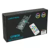 Ventilatoru un RGB LED kontrolleris Lamptron CFM36 PCI slotam, melns