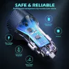 Auto lādētājs Tellur FCC10 38W 6A PD20W QC3.0 — USB-C un USB-A transportlīdzekļa strāvas adapteris