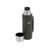 Termopudele THERMOS TH-170028 470 ml, vakuumizolēts nerūsējošais tērauds, armijas zaļa, 24 h karsts/auksts