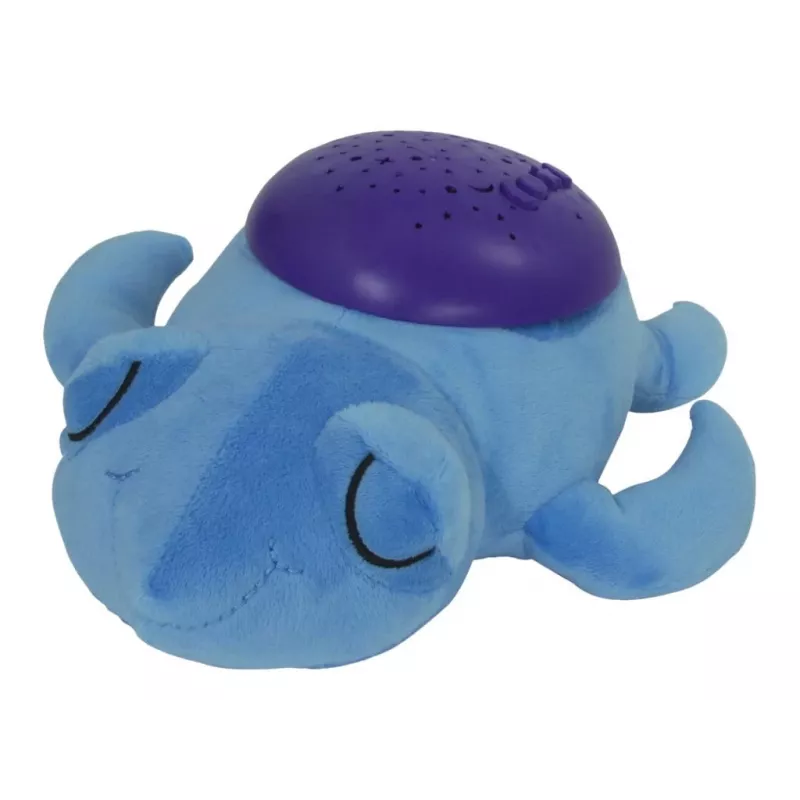 Nakts gaisma Jamara Dreamy Turtle Brīvi stāvoša Zila Violeta