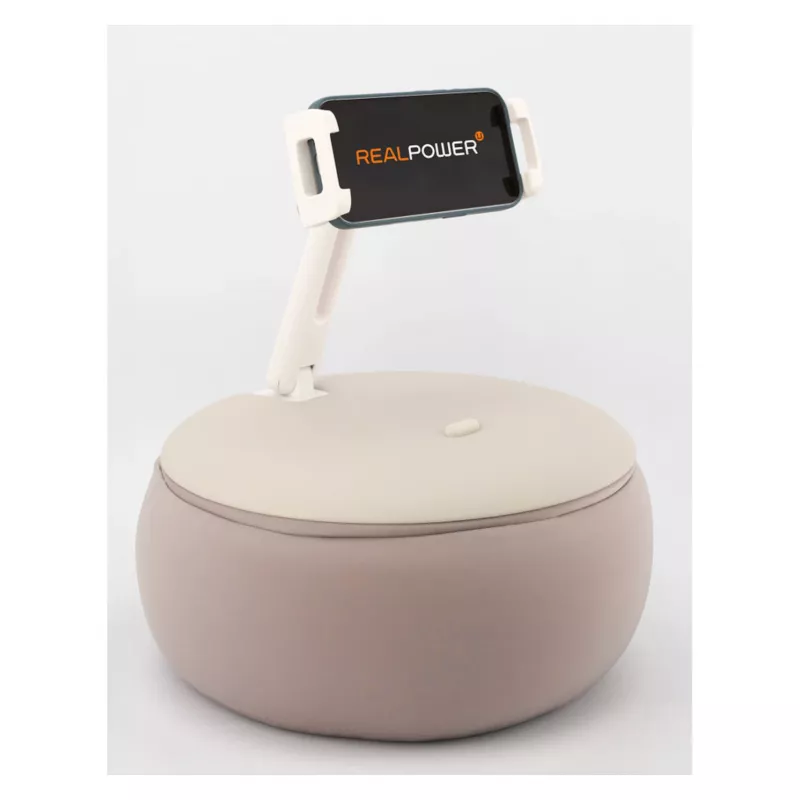 RealPower PillowStand-1 pasīvais turētājs Mobilais tālrunis/viedtālrunis, planšetdators/UMPC Bēšs