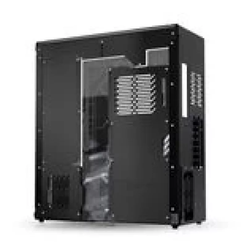 Singularity Computers Stream-M Liquid CoolingsEnclosure, Big Tower, XL-ATX, RGB - melns