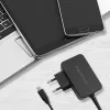 Qoltec 52386 GaN POWER PRO lādētājs | 1xUSB-C | 65W | 5-20V | 3-3.25A | Melns