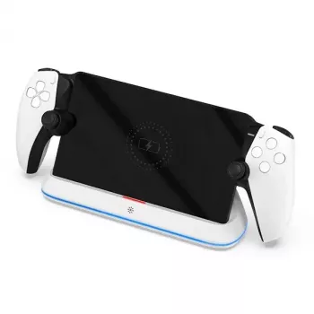 Uzlādes sistēma Subsonic SA5708 PlayStation Portal vadu savienojumam, melna/balta