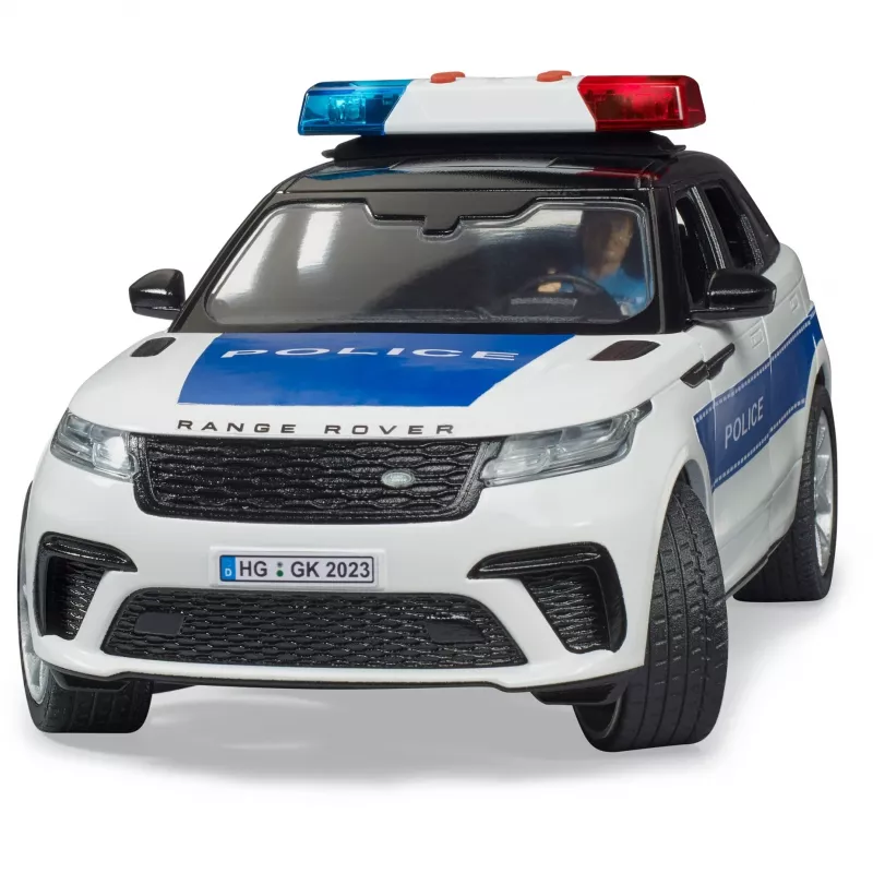 Transportlīdzeklis Range Rover Velar Policija ar figūriņu