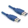 USB kabelis DeLOCK USB 3.0-A vīr./vīr. - 1 m