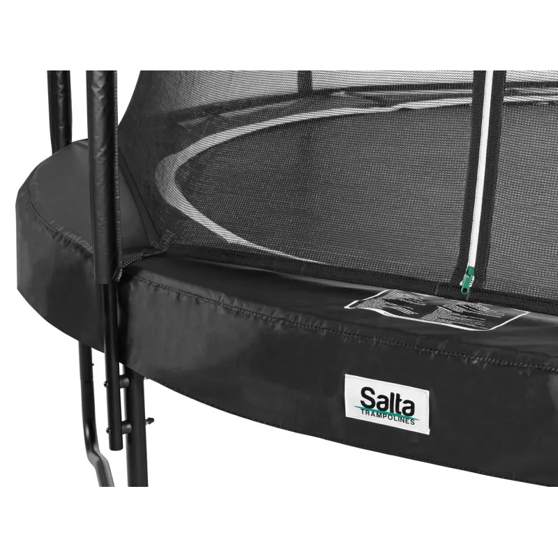 Salta Premium Melns Edition COMBO - 251 cm atpūtas/piemājas batuts