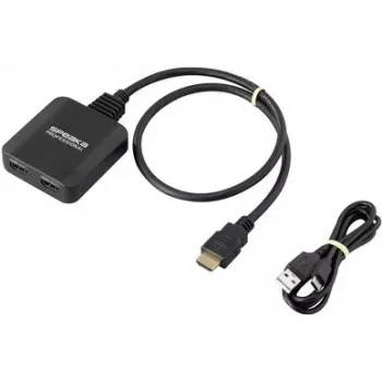 SpeaKa Professional SP-HDMIS-300 2 Port HDMI-Splitter Ultra HD-capable 7680 x 4320 Pixel (SP-13457064)