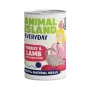 Mitrā kaķu barība animal island Everyday Turkey and Lamb 400 g — pilnvērtīga barība pieaugušiem kaķiem, olbaltumvielas 11,1%, tauki 5,3%, mitrums 78,8%